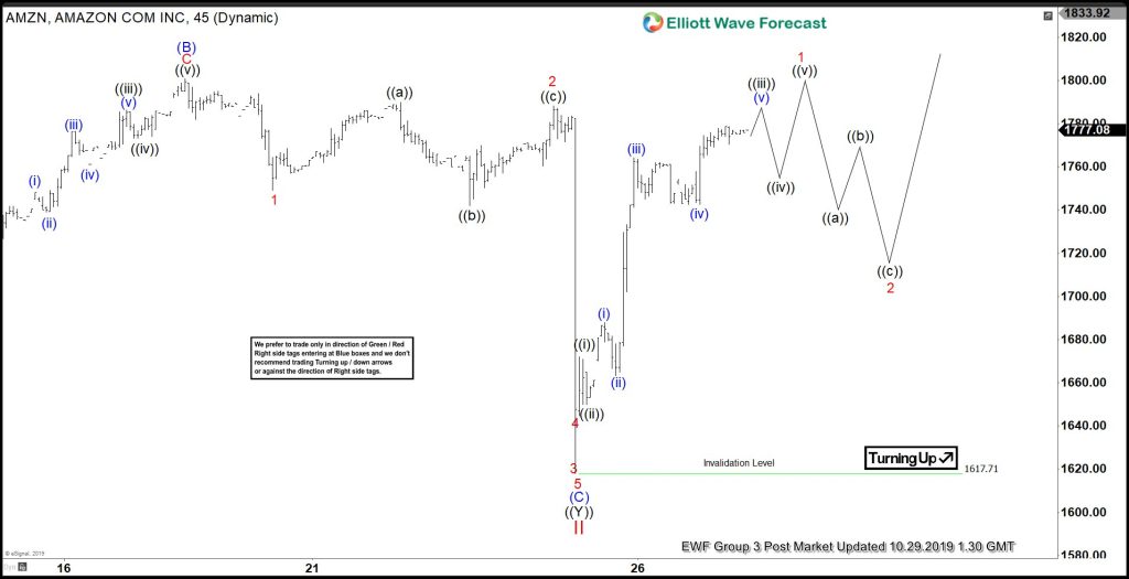Elliott Wave View: Amazon Shares Price Recovers