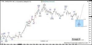 Tapestry Elliott Wave Daily