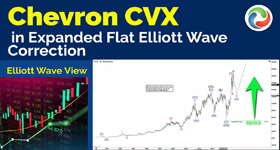Chevron ($CVX) in Expanded Flat Elliott Wave Correction