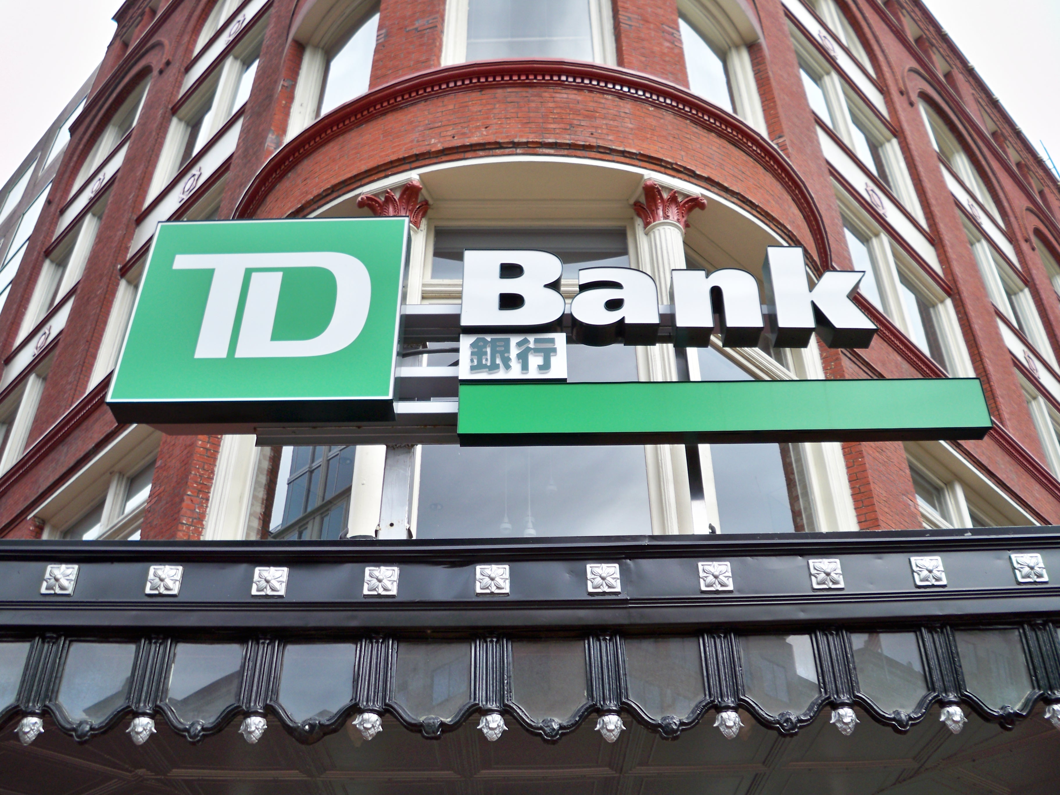 Will TD Bank ($TD) React Lower from our Blue Box Area?