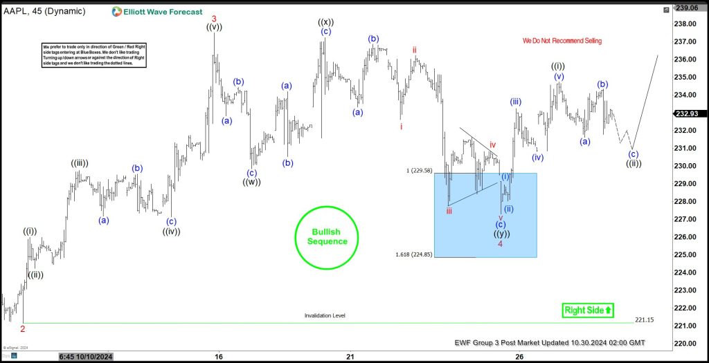 Elliott Wave View: Apple (AAPL) Looking to End Wave 5