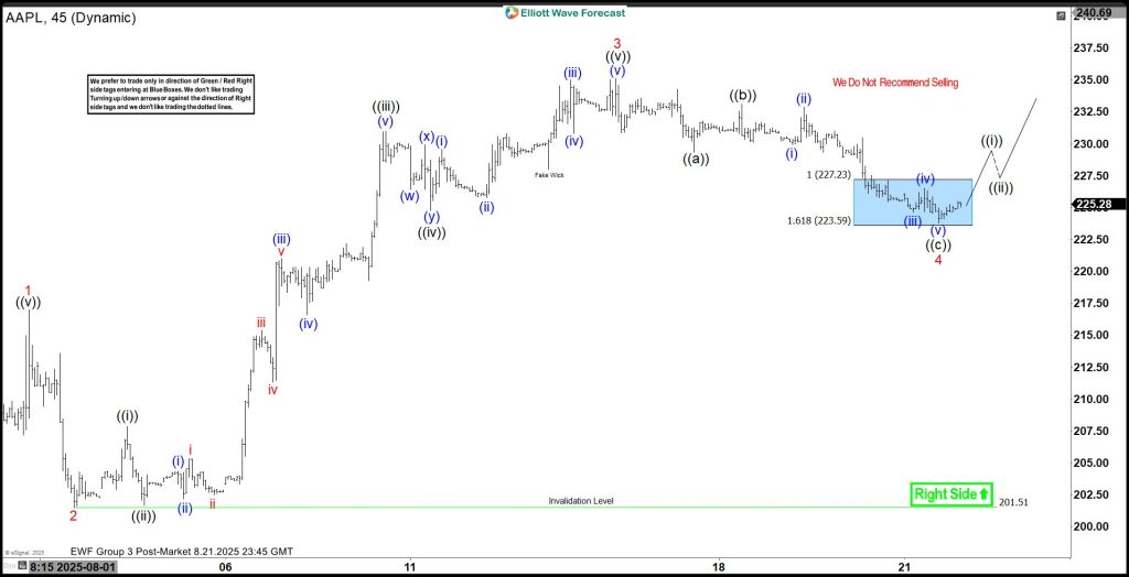 Apple Inc. $AAPL Blue Box Area Offers A Buying Opportunity