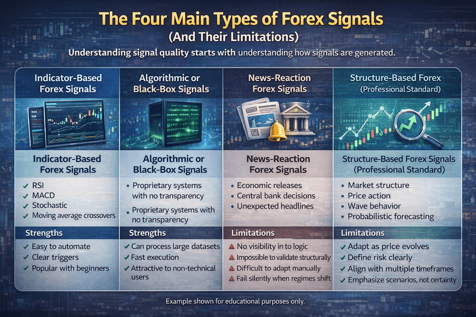 forex signal types