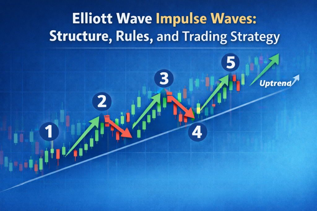 Elliott Wave Impulse Waves: Structure, Rules, and Trading Strategy