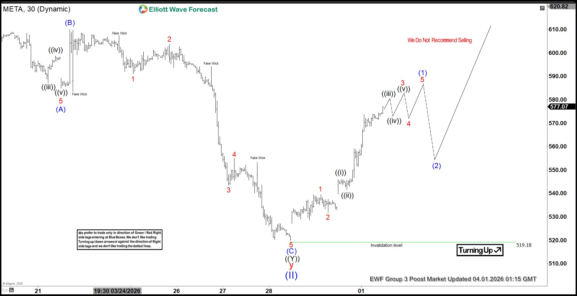 Meta Elliott Wave Chart
