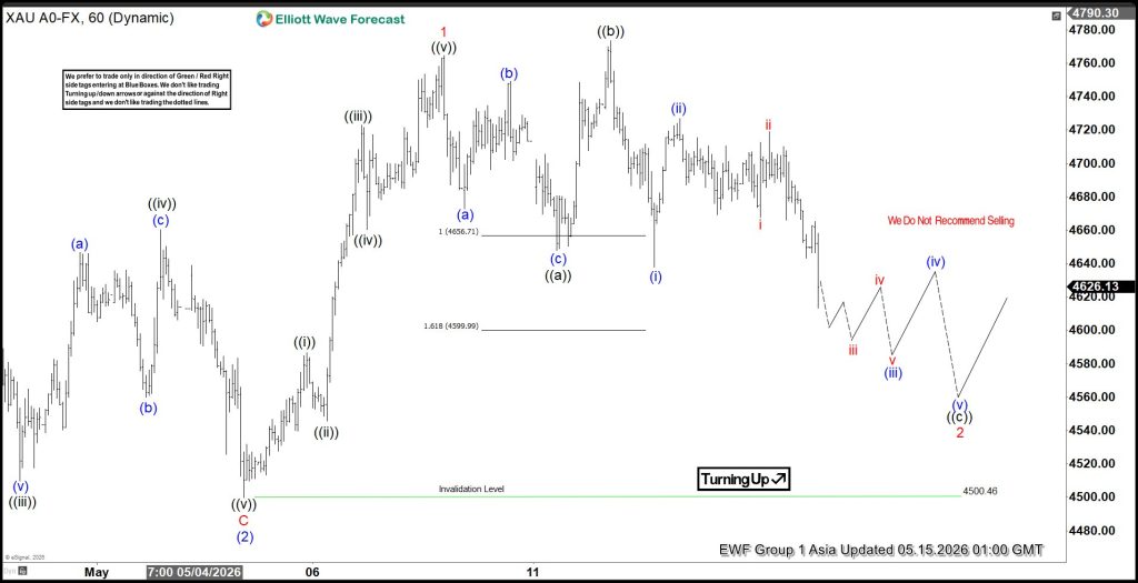 XAUUSD Elliott Wave Update: Gold in Expanded Flat Correction